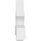 Ekena Millwork Davenport Architectural Grade PVC Gable Bracket, 96"W x 28"H x 6"D x 6"F, 7/12 Pitch GBP096X28X0606DAV00 - alternate 5